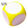 Giant Erasable Dice EVA Foam Game Cube Large Dry Erase Block Writable Playing Prop Kids Educational Toy