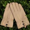 New Autumn and Winter Women's Sheepskin Gloves Colored Warm and Fleece Cold-proof Outdoor Riding Full Finger Leather Gloves Winter