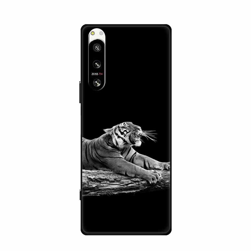Крутой силиконовый чехол для Sony Xperia 5 IV Чехол с принтом Модный мягкий задний чехол для Sony Xperia 5IV Чехол-защита Печатные корпуса