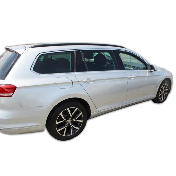 Дефлекторы воздуха - J&J AUTOMOTIVE - Volkswagen Passat B8 - Тонированный - Усиленный акрил - Простая установка