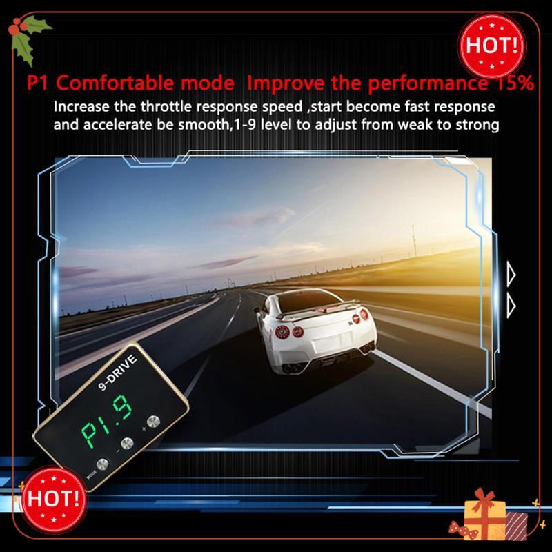 Durable-Throttle Response Controller 9 Drive Modes Racing Accelerator Potent Booster Tuning Parts Accessory