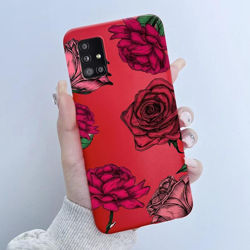 Чехол для телефона Samsung Galaxy A51 A71 5G Девочка с бабочкой Мягкий силикон ТПУ Задняя крышка SM-A516B A516N A516V A716V A716U Чехлы