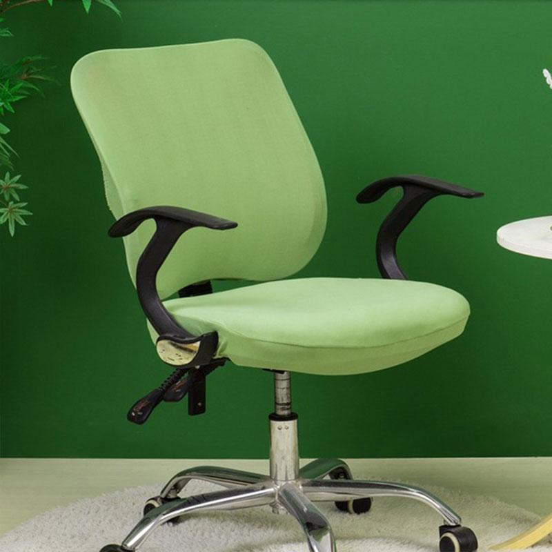 Elastic Universal Stretch Seat Slipcover Protector Removable Office Chair Cover Split