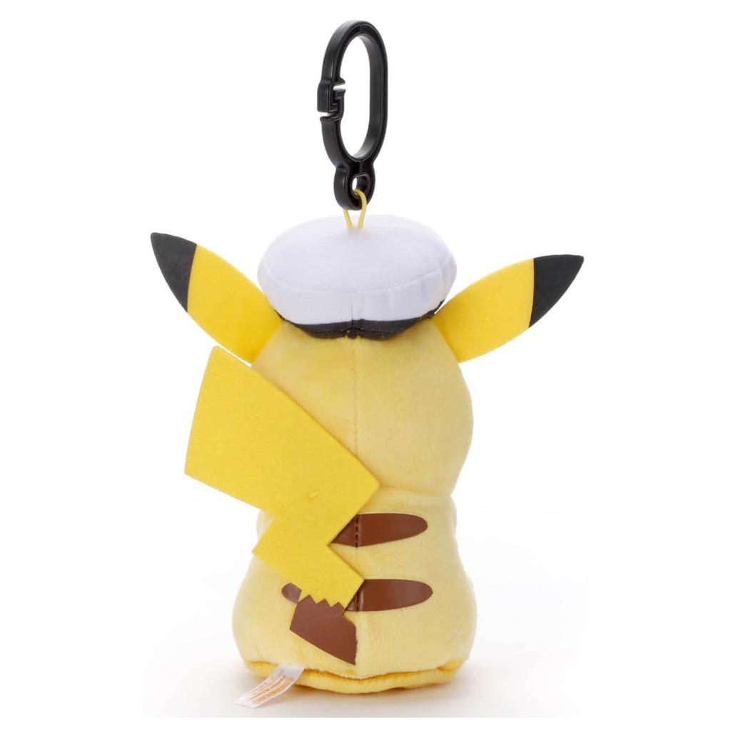 Pokémon Sound Plush Toy Captain Pikachu, Approximately 15cm Tall