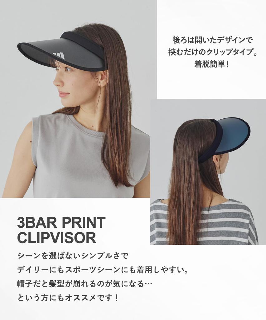 Adidas ADW BASIC CLIPVISOR Navy Visor, Women's,