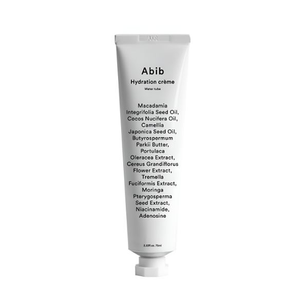 Abib Hydration Water Tube Moisture Cream Lightweight Hydrating Gel Cream 75ml