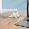 Ленивый толстый кот, украшение, 3D-печать, реалистичный дизайн, фигурка кота из PLA, реалистичная статуя животного, украшение для котенка