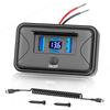 78W 4 Port 12V USB Outlet Wall Mount Dual 36W PD & Dual 18W QC3.0 Charger Socket Panel with Voltmeter,Switch and C To C Cable