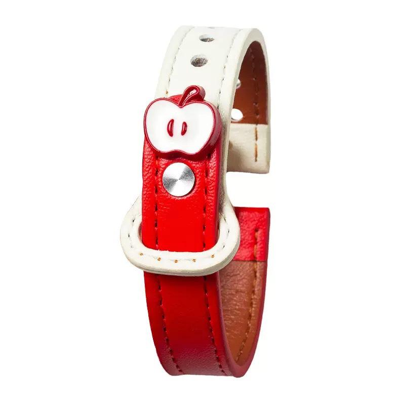 Совместимый Xiaomi Band 10/9/8 и Универсальный Apple Watch Женский Милый Зеленый Красный Ремешок