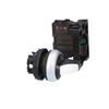 1-2 position switch M22-WRK/K10 mounted to the front panel