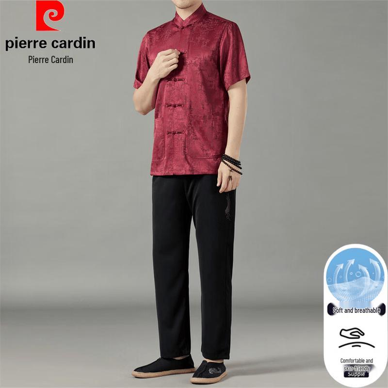 Pierre Cardin Мужской китайский стиль, комплект с коротким рукавом