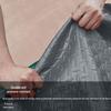 Grey Oxford Herringbone PVC Anti-slip Warehouse Mat