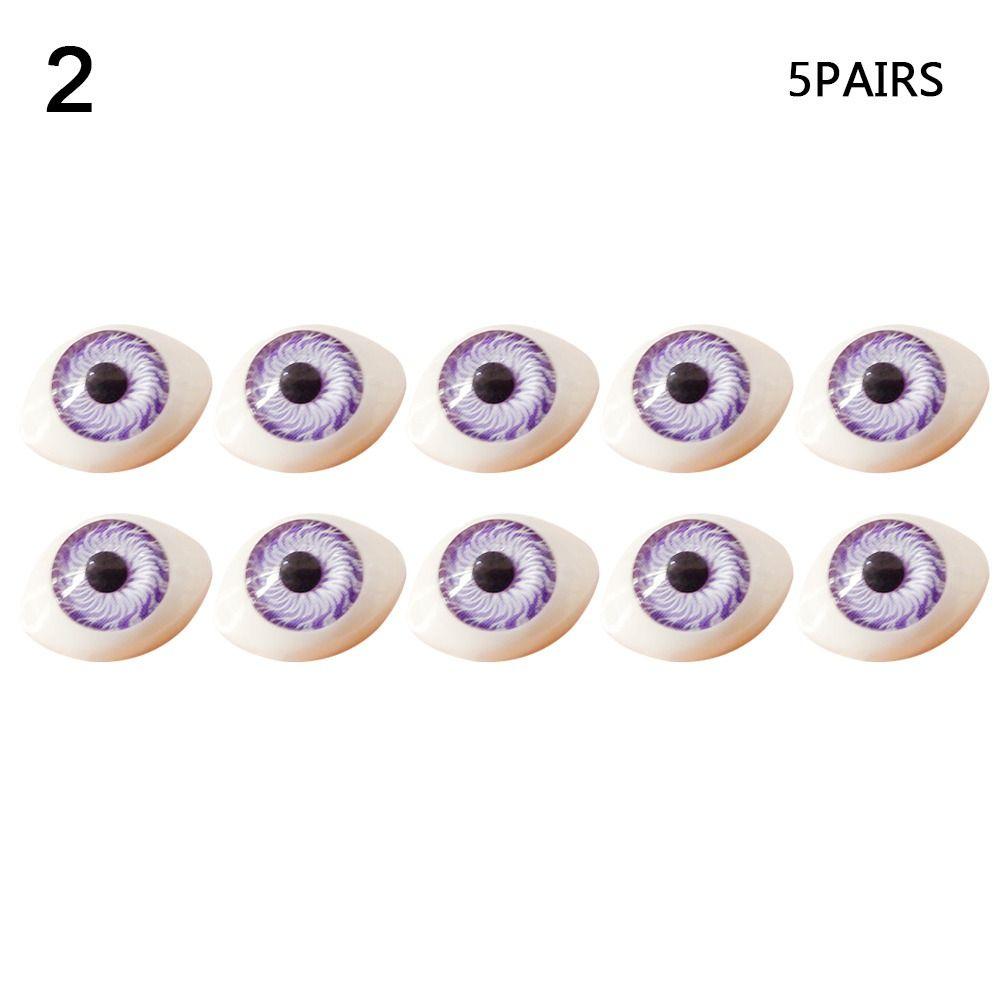 5 пар DIY Кукольный глаз 12x16мм Аксессуары для глаз Новые Поделки для изготовления кукол DIY BJD кукла