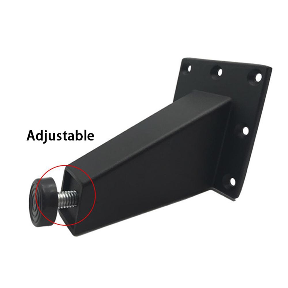 4 шт. Регулируемые металлические ножки для мебели Черные ножки для мебели Толстый алюминиевый сплав Ножки для стола Шкафов Ножки для дивана-кровати Ножки для ТВ-тумбы НОВЫЕ