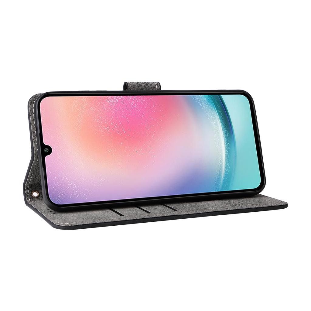 For Samsung Galaxy S25 Case Wallet RFID Blocking PU Leather Cover Viewing Stand