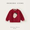 Insbobo Весенне-осенний модный свитер для девочки