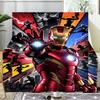 Iron Hero's Rise Blanket Flannel Throw for Sofa, Indoor, Camping, Living Room, Office, Chair, And Bed Soft Birthday Gift