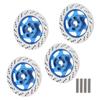4PCS Universal Aluminum Alloy RC Car Brake Disc Metal Hex Adapter for 1 10 Remote Control Car