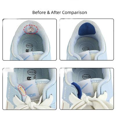 6 шт. универсальные сменные накладки для пяток из микрофибры и кожи для ремонта кроссовок