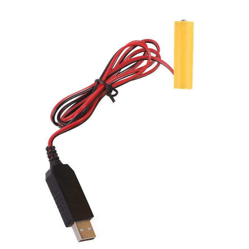 Преобразователь питания USB на 4,5 В, eliminators для батареек AA, заменяет 3 шт. батареек AA 1,5 В
