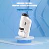 Portable Handheld Children's Microscope Toy with Optical Lens for Educational Science Exploration and Outdoor Observation Tool for Kids