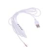 USB Timer Dimmer Switch Controller 2Meter Cable, Dual Color Inline Dimmer for Plant Grow Light LED Strip Aquarium Light