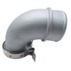 Для Cummins Holset Hx35 Hx40 6Bta 90° Турбовоздуховод Впускной изогнутый патрубок Зажим
