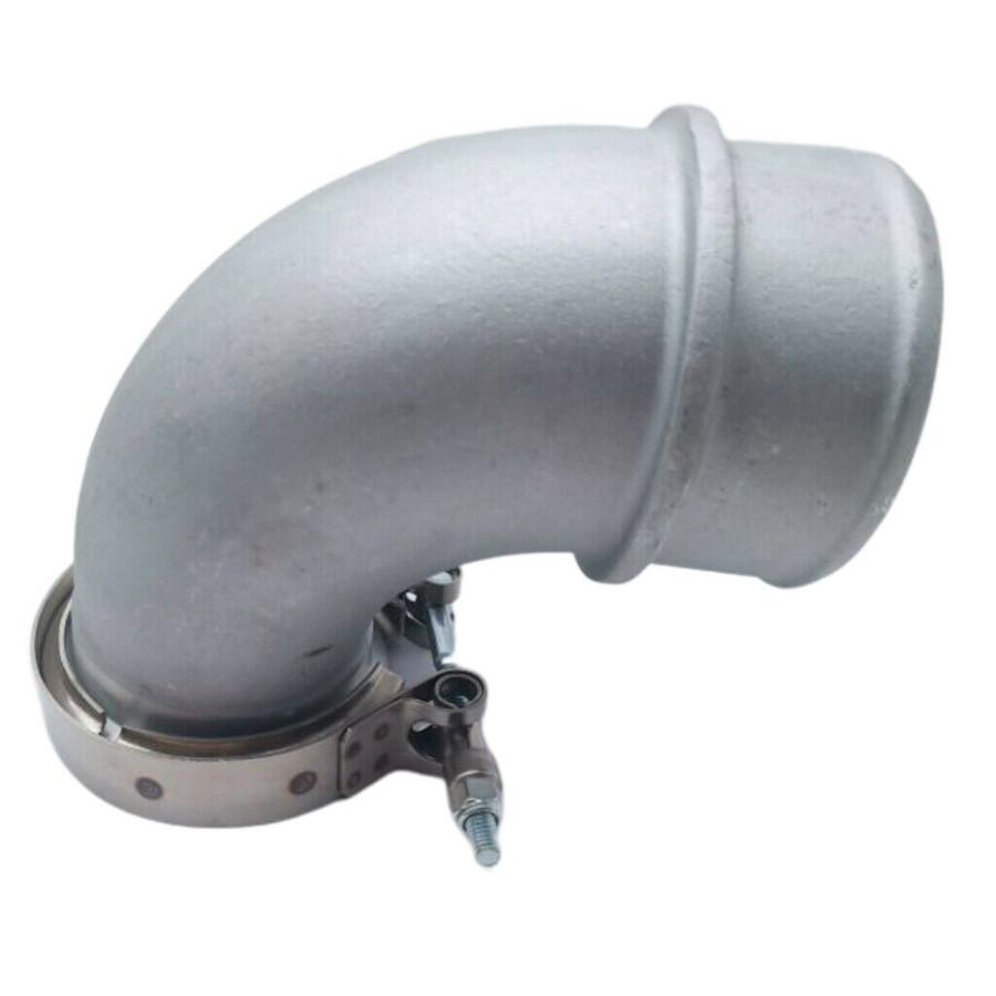 One end Takes a V-band Style Clamp, the Other Connects With a 3" Intercooler Hose HX35 HX40 S300