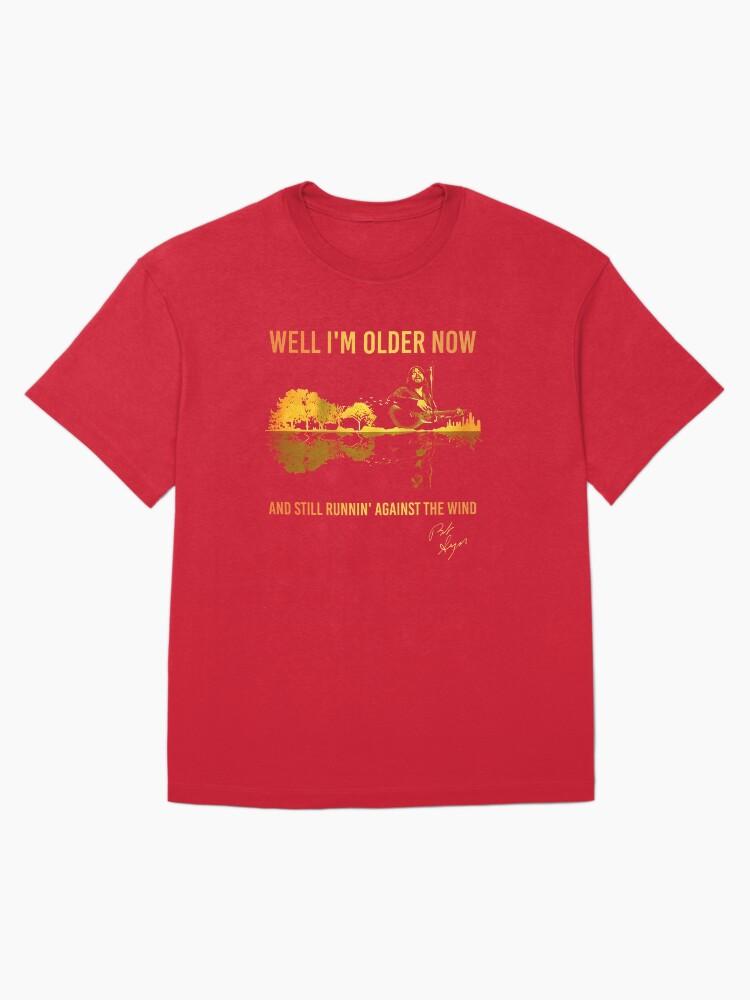 Cat Stevens Vintage Well I'M Older Now But I'M Still Racing Against The Wind Oversized T-Shirt