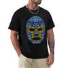 Huichol Luchador Mexican Tshirt Basic Crew Neck Short Sleeve Top