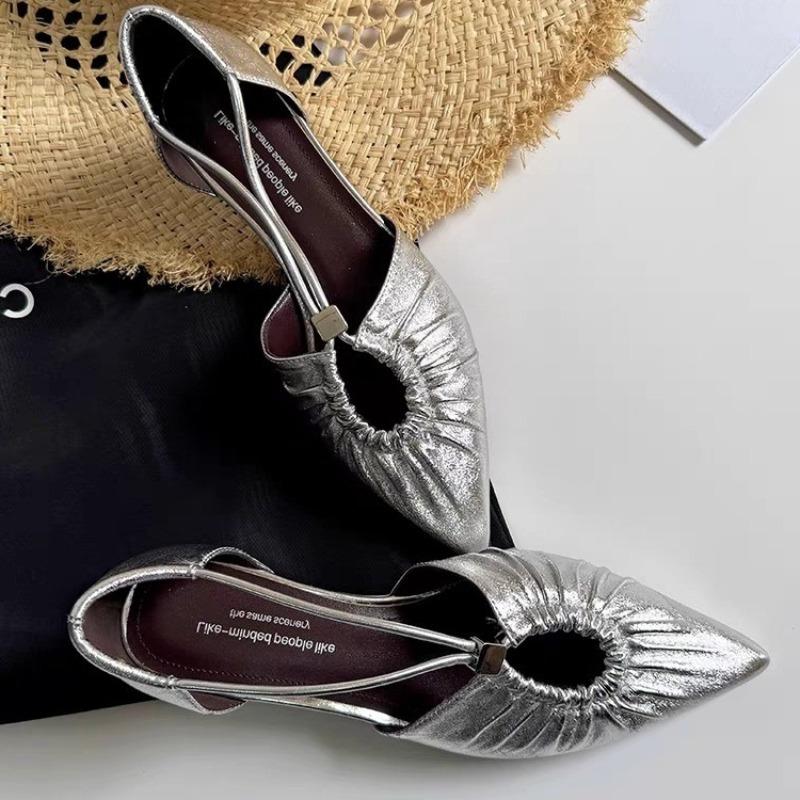 Женские слипоны, сандалии, летняя мягкая удобная повседневная обувь, женские роскошные элегантные уличные сандалии с противоскользящей подошвой, Zapatos De Mujer