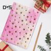 Girl Diary Notebook Rainbow Heart Pattern Plush Journal with Lock A5 Secret Diary Embroidery Writing Drawing Notepad