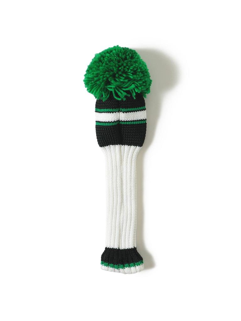 Beams Golf Футболка с коротким рукавом, вязаная, чехол для головы 2 (Фэрвэй Вуд) Зеленый - 81040135833