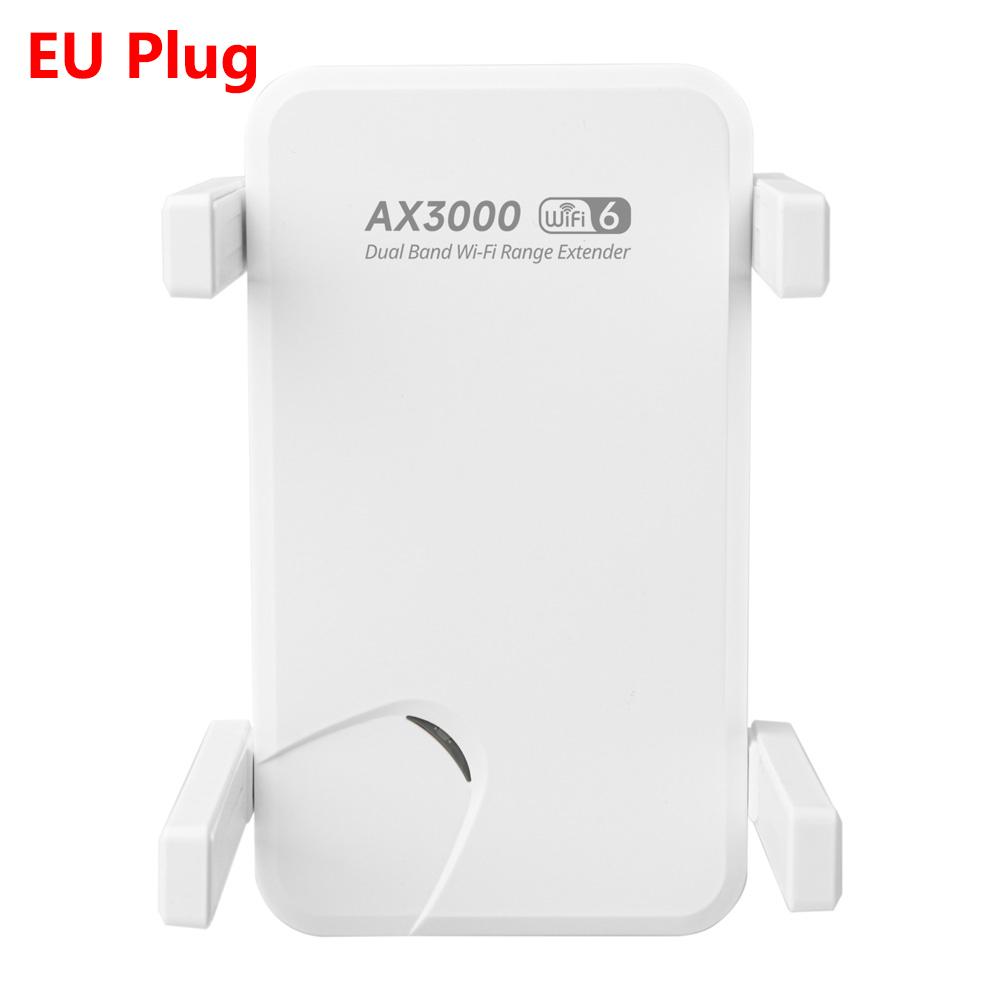 3000 Мбит/с WiFi-ретранслятор, беспроводной WiFi-усилитель, двухдиапазонный сетевой усилитель 2,4 ГГц/5 ГГц, WiFi-маршрутизатор с большим радиусом действия