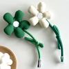 Милые DIY Броши-цветы Аксессуары Подвеска для сумки Булавки для лацканов Значки Брошь Модная Одежда Декор сумки Украшения
