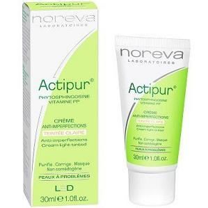 Crème matifiante - NOREVA - Actipur - Anti-imperfections - Purifiante - 30 ml