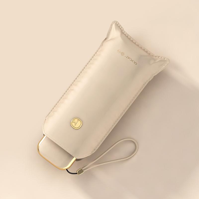 Olycat плоский милый мини-зонт для телефона для женщин, УФ-летние зонтики, портативный уличный карманный зонтик от солнца для