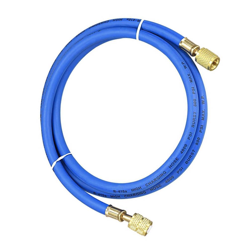 Refrigerantion Charging Hose 1/4 to 5/16 SAE Thread 4.92Ft 800PSI Tube HVAC Hose