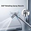 1/4" Quick Connect HVAC Coil Cleaning Nozzles 25° Fan Nozzle Spray Wand  Air Conditioning Cleaning