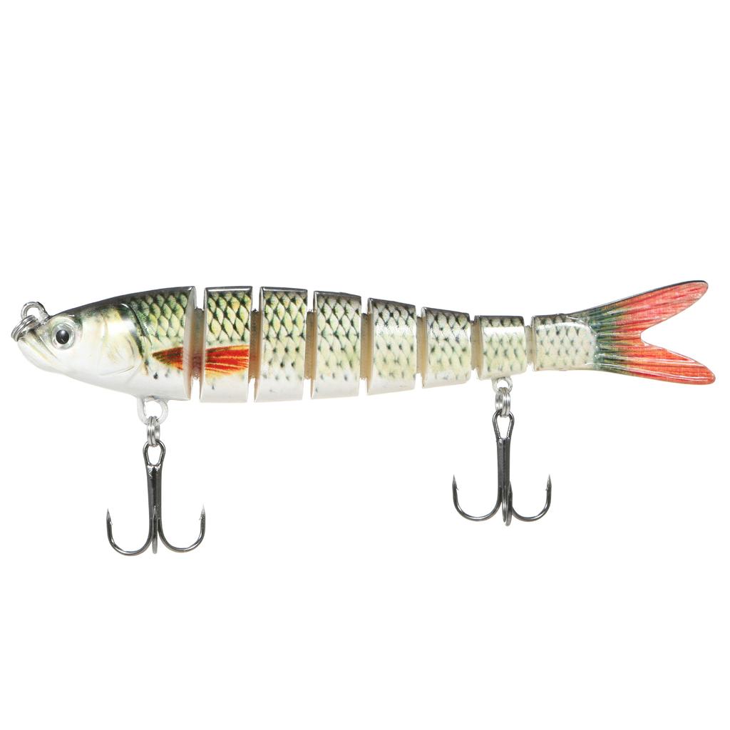 TARUOR 140 мм мульти шарнирная приманка для плавания, реалистичная 8-сегментная рыболовная приманка для плавания гольяна, искусственные приманки