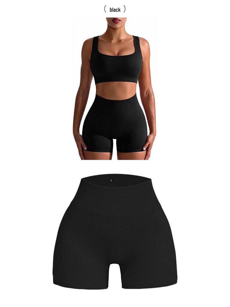 Women's High-Waisted Yoga Running Shorts - Quick-Dry, Hip-Lifting Fitness Wear