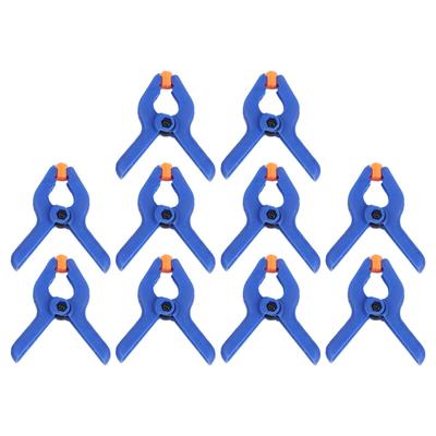 Комплект пружинных зажимов сверхмощных 10 шт. 2 дюйма Деревообрабатывающие инструменты Пластик Новый