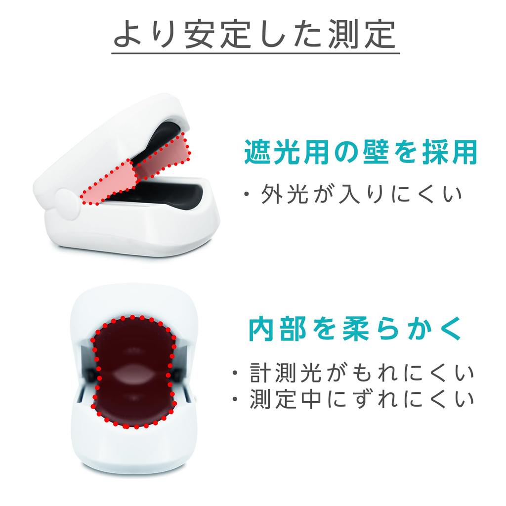 Пульсоксиметр dretec белый OX-104