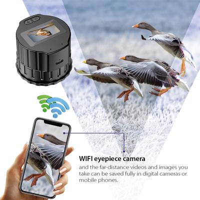 Портативная камера для наблюдения с WiFi, 1,5-дюймовый TFT-экран, электронные окуляры высокой четкости, 1080P, электронная камера для наблюдения с окуляром, 1000 мАч