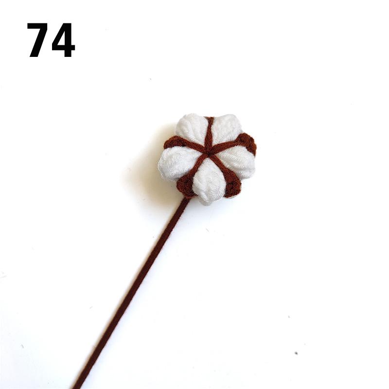 Подарок на День Учителя Подсолнух Вязаный Цветок Вязаный Цветок Ручной Работы Букет Домашний