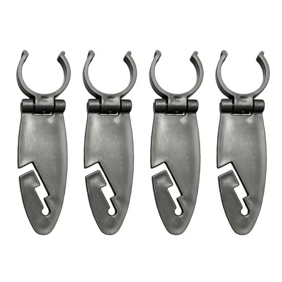 2/4Pcs Kayak Paddle Board Fixing Clip, Universal Paddle Board Holder, Plastic Paddle Board Clamp, Paddle Board Accessory