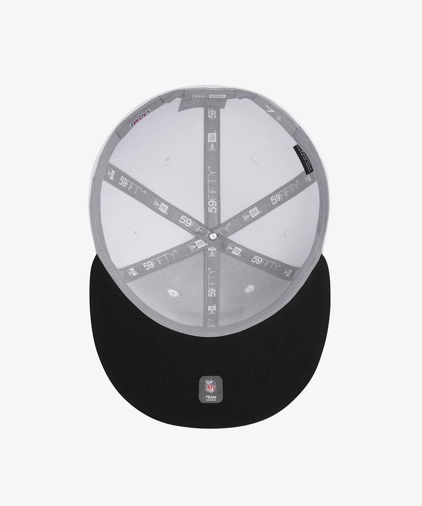 New Era Кепка NFL Las Vegas Raiders Базовая Приталенная All-Tic Белый/Черный 15131687