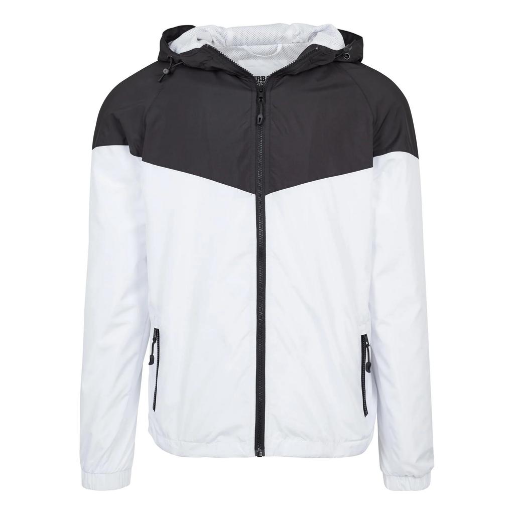 Urban Classics Mens Tech Windrunner Two Tone Windbreaker