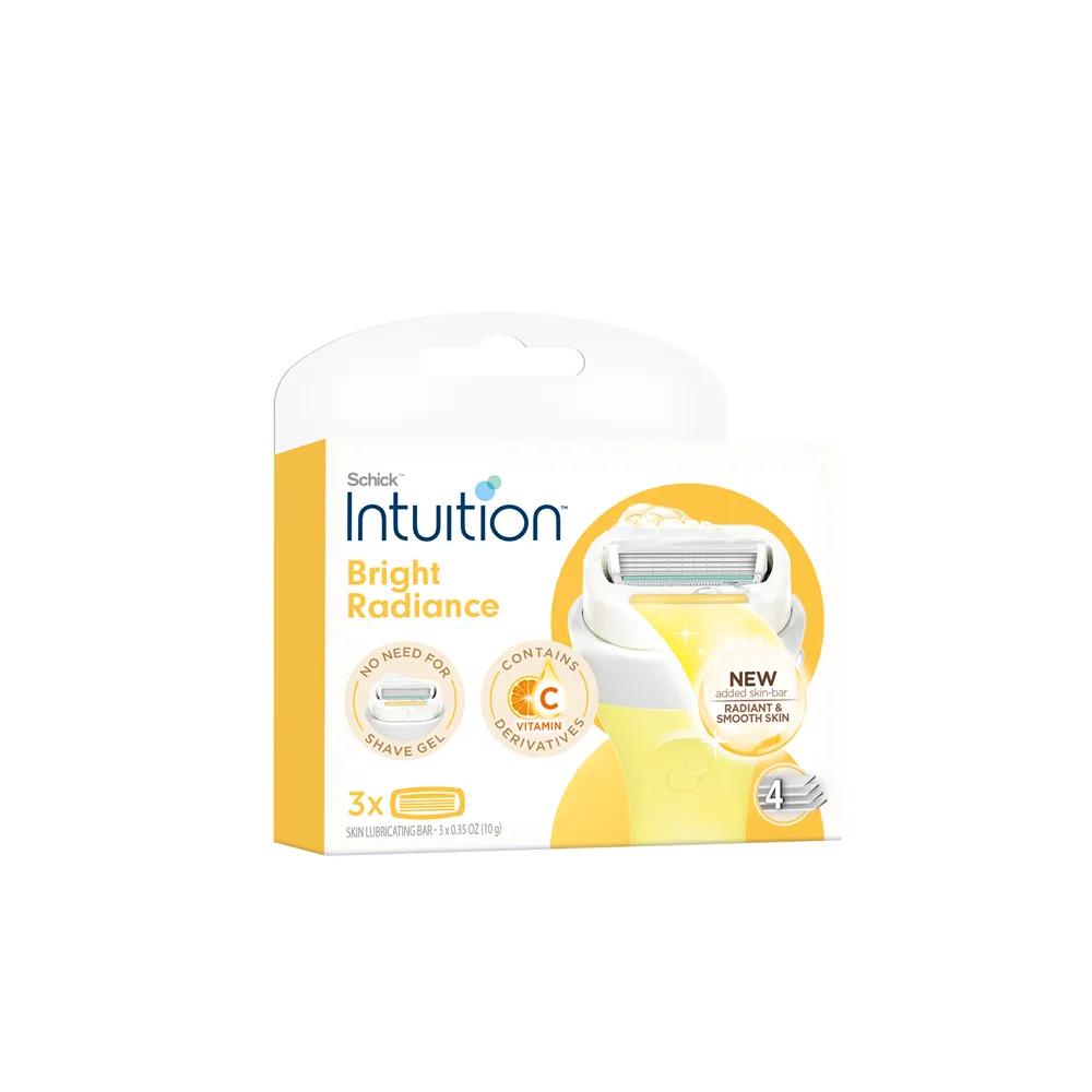 Schick Intuition Razor Blade 3ea (Vitamin C Radiance / Advance Soothing)