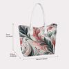 Floral Printed Shoulder Tote Bag for Daily Use Stylish Casual Large Capacity Handbag for Women